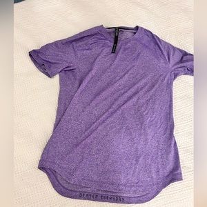 Men’s Lululemon fitness shirt size Large Purple